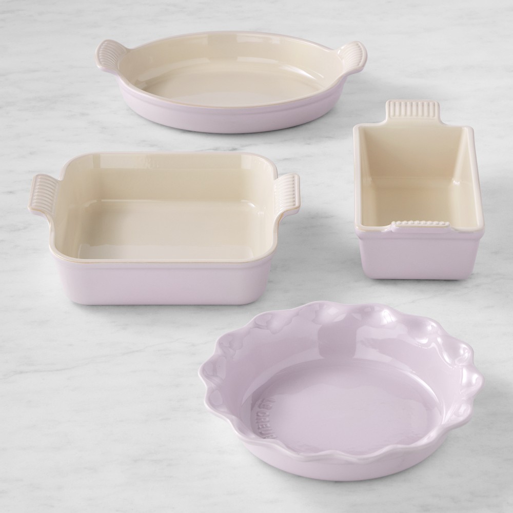 Le Creuset Heritage Bakeware Essentials, Set of 4 - Shallot Color