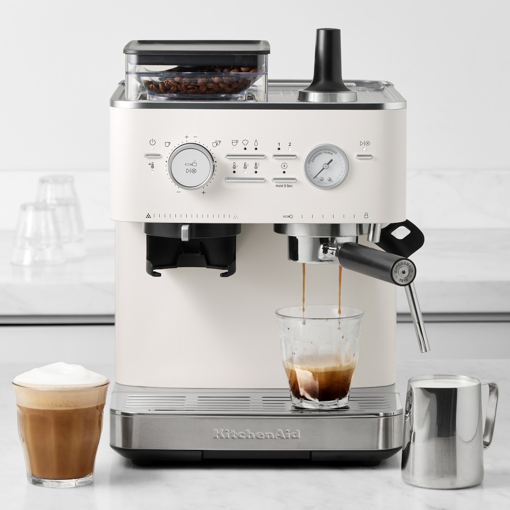 KitchenAid® Semi Automatic Espresso Machine with Grinder