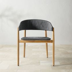 Anders Dining Armchair, Black