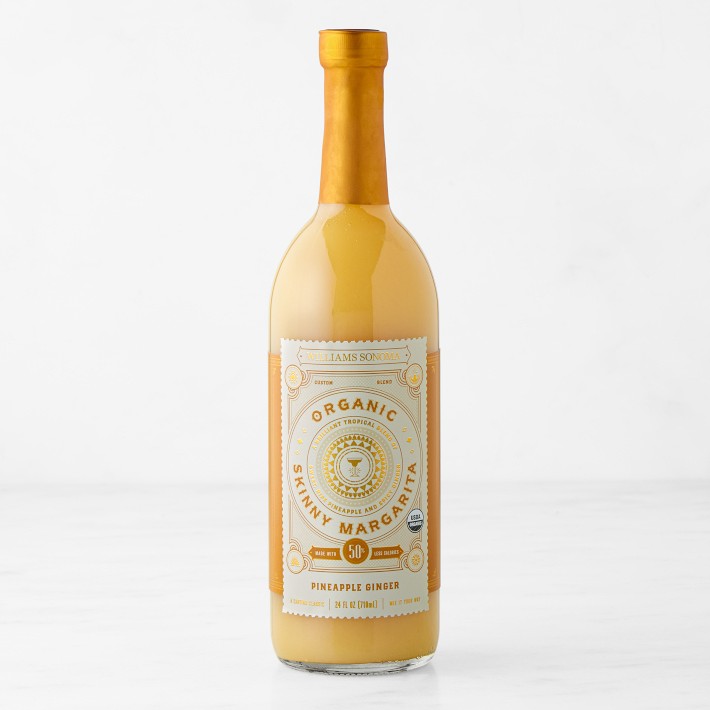 Williams Sonoma Skinny Organic Margarita Mix, Pineapple Ginger