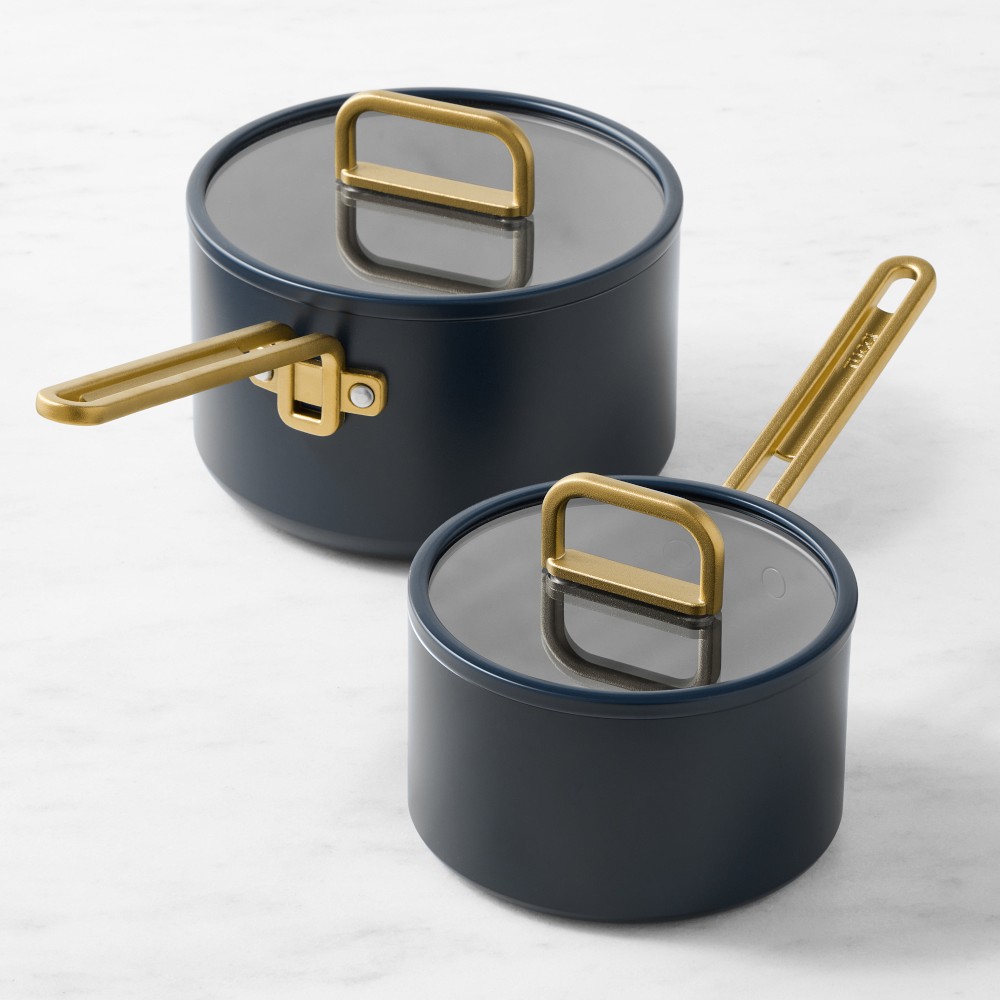 GreenPan™ Stanley Tucci™ Ceramic Nonstick 4-Piece Saucepan Set