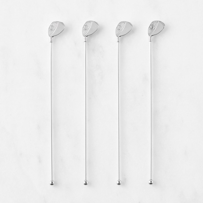 Clubhouse Golf Stirring Sticks, Set of 4
