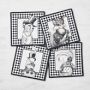 Rory Dobner x Williams Sonoma Ink House Coasters, Set of 4