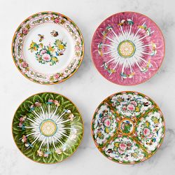Famille Rose 12-Piece Dinnerware Set