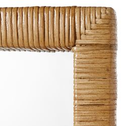 Biscayne Rattan Wall Mirror