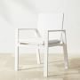 Santa Barbara Outdoor Metal Dining Armchair