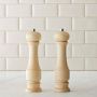 Williams Sonoma Traditional Maple Wood Salt &amp; Pepper Mills