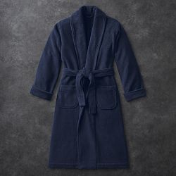 Chambers&#174; Hydrocotton Robe, Peacoat