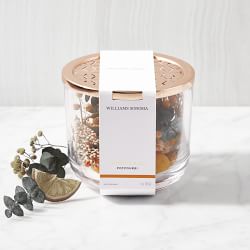 Home Fragrance Potpourri Jar, Citrus &amp; Sage