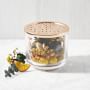 Home Fragrance Potpourri Jar, Citrus &amp; Sage