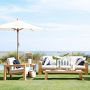 Larnaca Outdoor Teak Side Table (24&quot;)