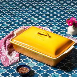 Le Creuset Heritage Stoneware Rectangular Covered Casserole, 4-Qt.