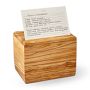 Olivewood Recipe Box