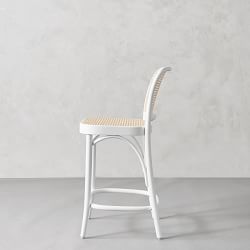 Ton 811 Dining Counter Stool, White Cane