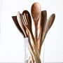 Williams Sonoma Olivewood Spoons, Set of 4