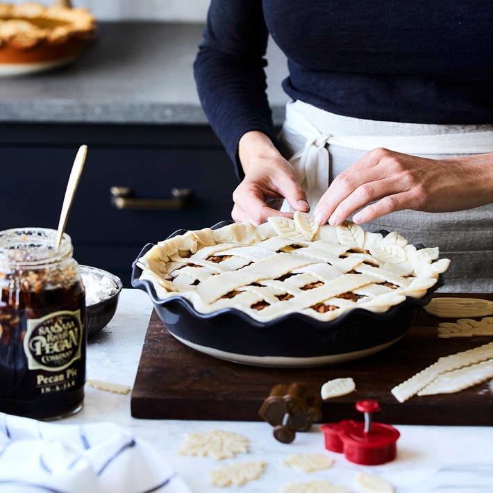 EmileHenry - Williams Sonoma×Emile Henry 大皿　１枚　パイ皿 EmileHenry - Williams Sonoma×Emile Henry 大皿 1枚 パイ皿の