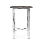Mercer Side Table, Grey Marble (19&quot;)