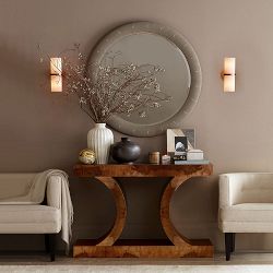 Shagreen Round Wall Mirror
