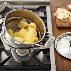 All-Clad D5&#174; Stainless-Steel Steamer Multipot, 3-Qt.