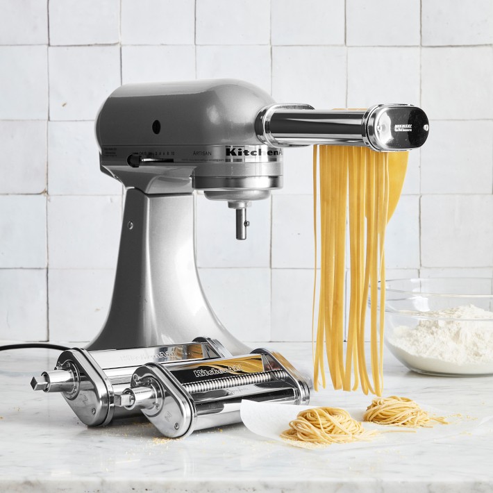Accessorio Per Pasta KitchenAid - Set 3 In 1 Con Rullo, Tagliapasta Spaghetti E Fettuccine - Foto 2