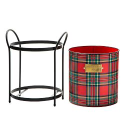 MacKenzie-Childs Tartan Kindling Holder