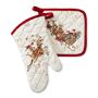 'Twas the Night Oven Mitt &amp; Pot Holder Set