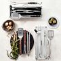 Williams Sonoma Black-Handled 4-Piece BBQ Tool Set with Storage Case