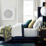 European Novelty Cashmere Throw, Naive Bird, Green