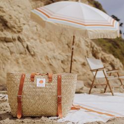 Hermosa Woven Beach Cooler Bag