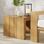 Larnaca Outdoor Teak Side Table (24&quot;)