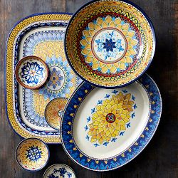 Sicily Outdoor Melamine Oval Platter