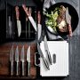 W&#252;sthof Steak Knives with Plum Wood Handles, Set of 6