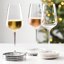 Heirloom Silver Coasters, Set of 4