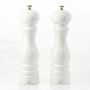 Peugeot Paris U Select Salt &amp; Pepper Mills, White with Gold Knob