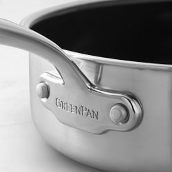 GreenPan&#8482; Premiere Stainless-Steel Ceramic Nonstick 11-Piece Cookware Set with Smart Skillet