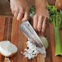 Shun Classic  Double Hollow-Ground Sumo Santoku, 7 1/2&quot;