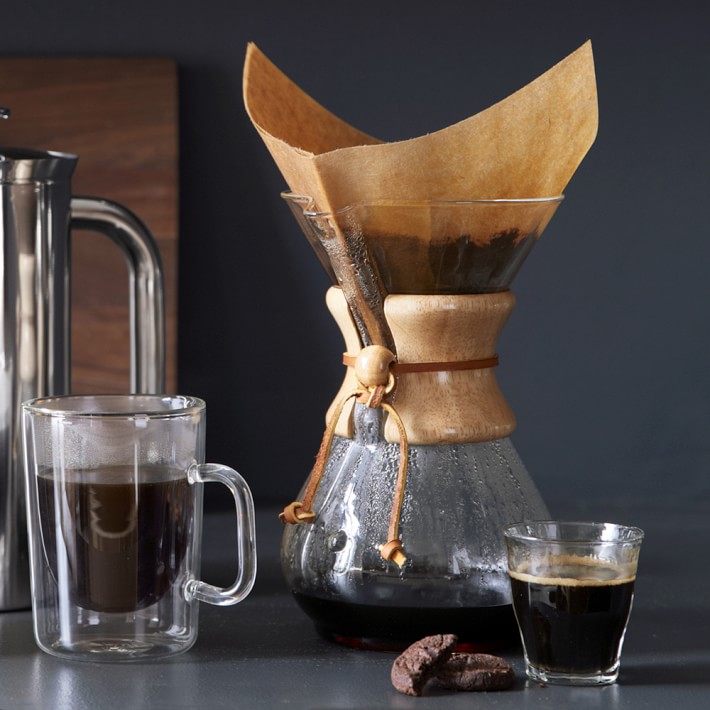 Glass Coffee Dripper Chemex Coffee Brewer Chemex® Pour-Over Glass