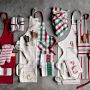 Holiday Stripe Towels, Set of 2