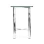 Mercer Side Table, Glass (19&quot;)