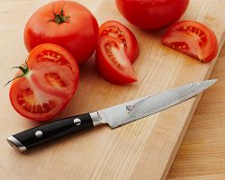 Shun Kaji Serrated Utility Knife, 6&quot;