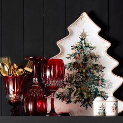 'Twas the Night Before Christmas Figural Tree Platter