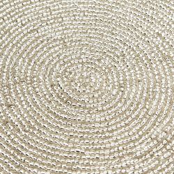 Beaded Round Placemat