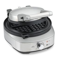 Breville No-Mess Waffle&#174; Classic Round Waffle Maker