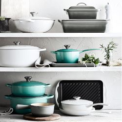 Le Creuset Heritage Stoneware Rectangular Covered Casserole, 4-Qt.