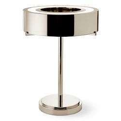 Upton LED Table Lamp, Polished Nickel