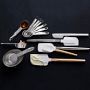 Williams Sonoma Silicone Wood Spoonula with Classic Wood Handle