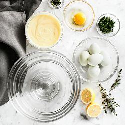 Glass Mixing Bowl 10-Piece Set