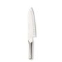 Global Ukon Hollow-Ground Santoku Knife, 7&quot;