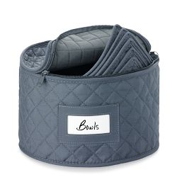 Hold Everything Quilted Storage Cases, Plates