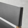 Stratton Leather Slung Counter Stool